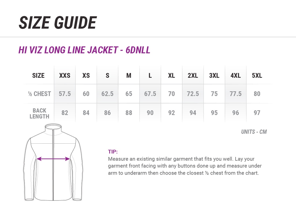 Caldwell Levesque - Caldwell Levesque - Hi Viz LongLine Jacket - 6DNLL
