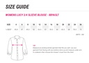 HEG - Lucy 3/4 Sleeve Blouse - RB965LT