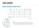 HEG- Mens Baltimore Slim Fit Business Shirt - BALTI