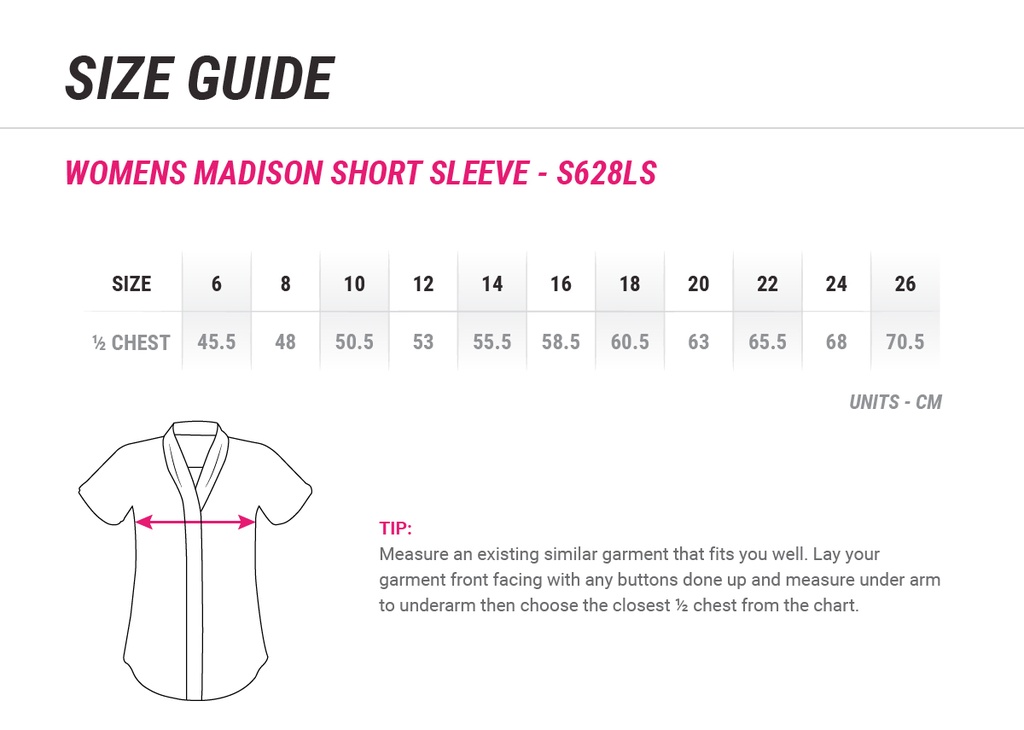 HEG - Madison Short Sleeve - S628LS