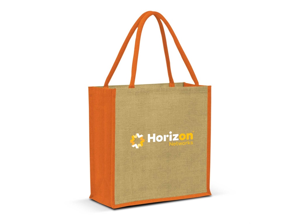 Horizon Networks - Monza Jute Tote Bag